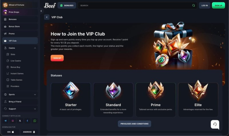 Unser Erfahrungsbericht zu Beef Casino – Ein Online-Angebot aus der Sicht